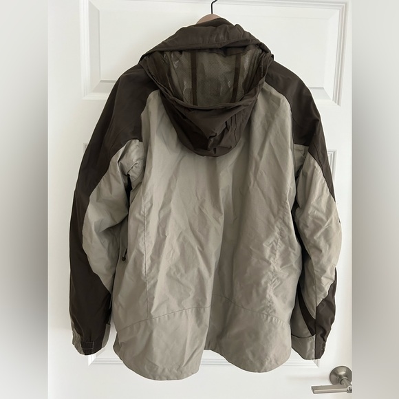 Columbia Men’s Titanium Interchange Waterproof 3 in 1 Coat Brown Tan Siz… - Picture 5 of 16